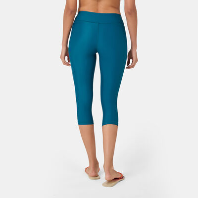 COEGA Women's 3/4 Swimming Leggings Green