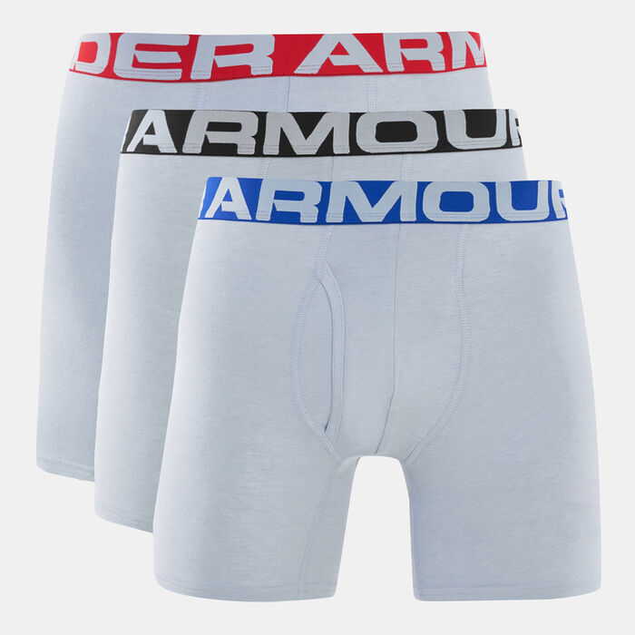 Under Armour Men's Charged Cotton&reg; Boxerjock&reg; Boxers (3 Pack) image number 0