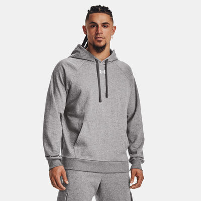 Under Armour Men's UA Rival Fleece Hoodie Grey