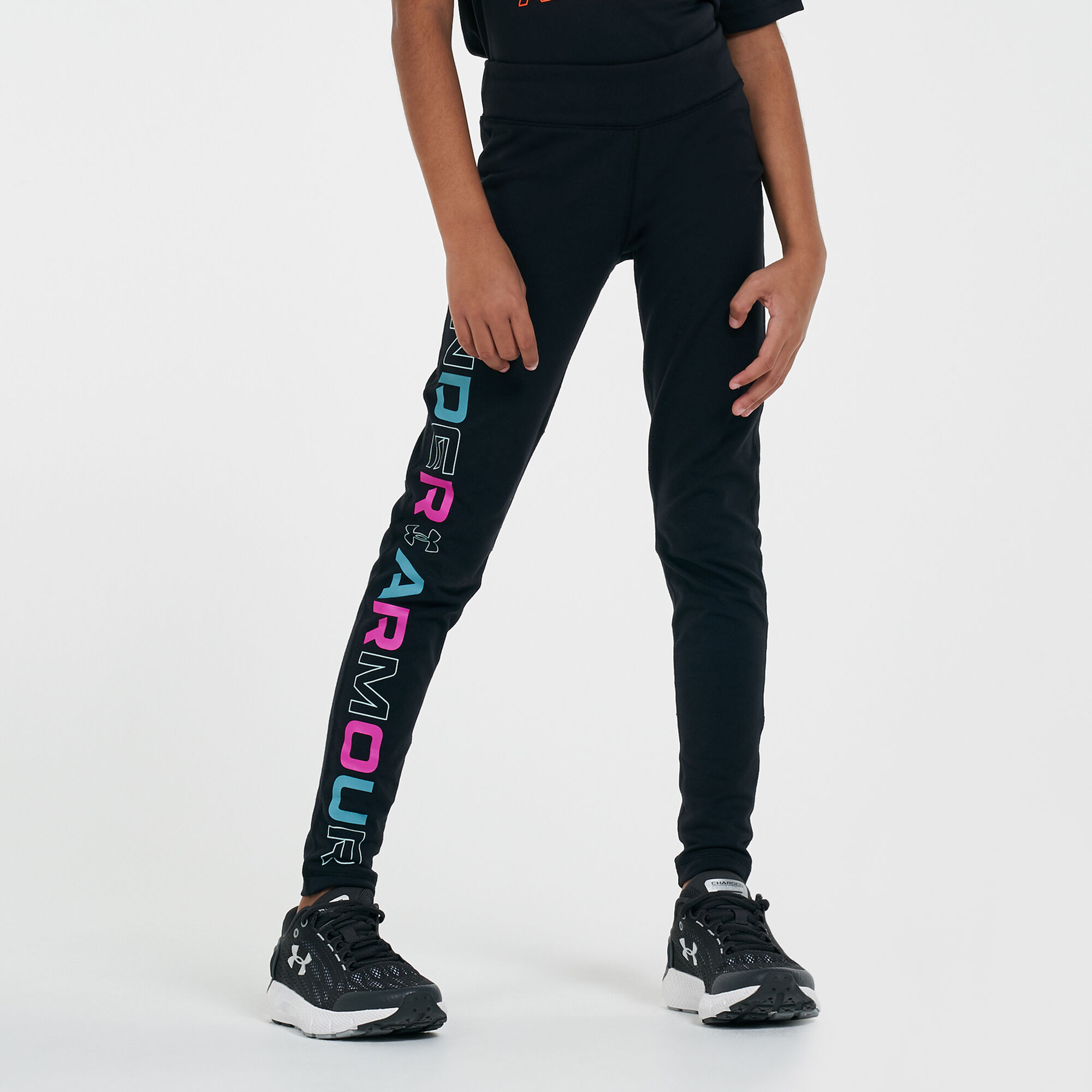Kids Favorite Leggings Black Under Armour in Kuwait SSS