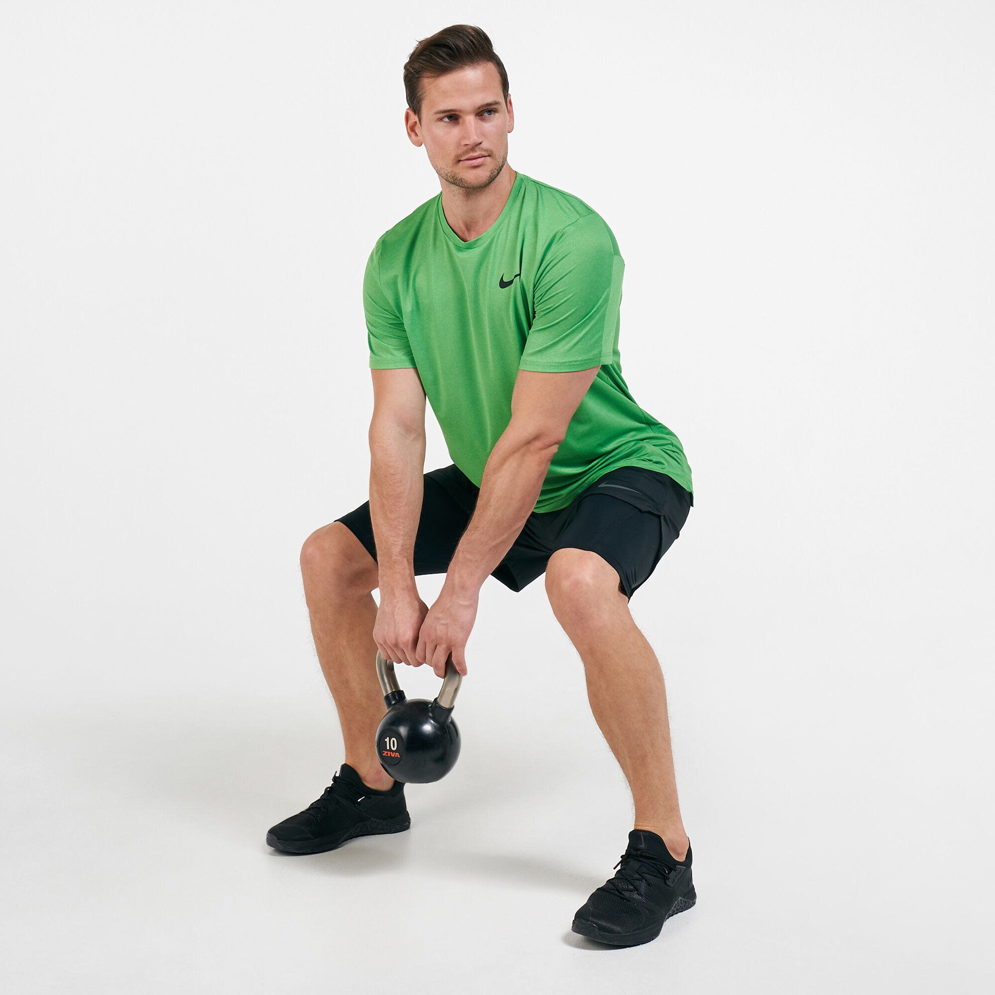 Nike pro base layer shorts top