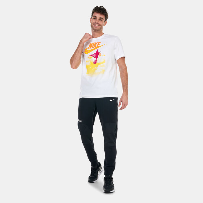 Nike Men's Sportswear Air Printed T-Shirt White image number 2