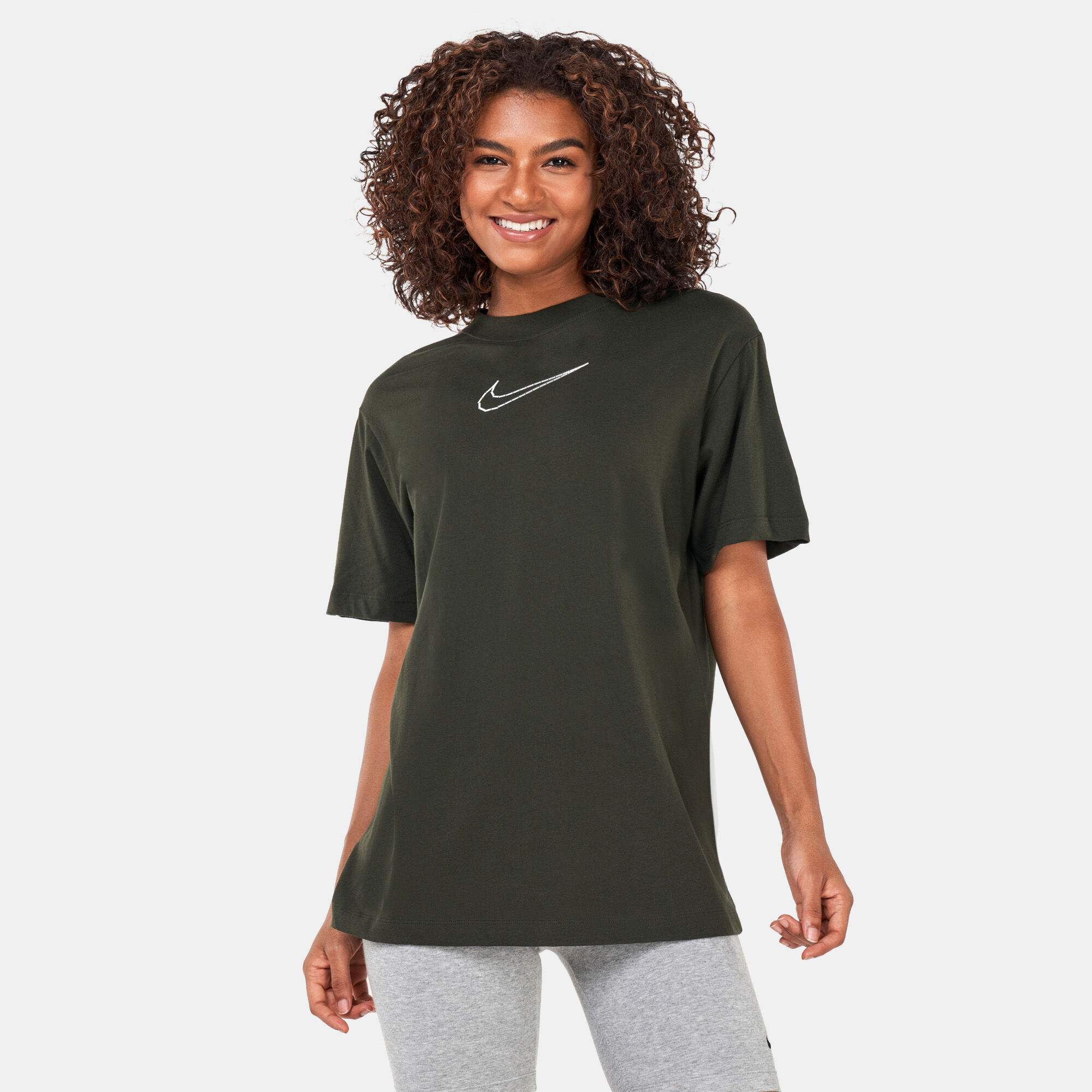 Women s Sportswear T Shirt Green Nike in Kuwait SSS