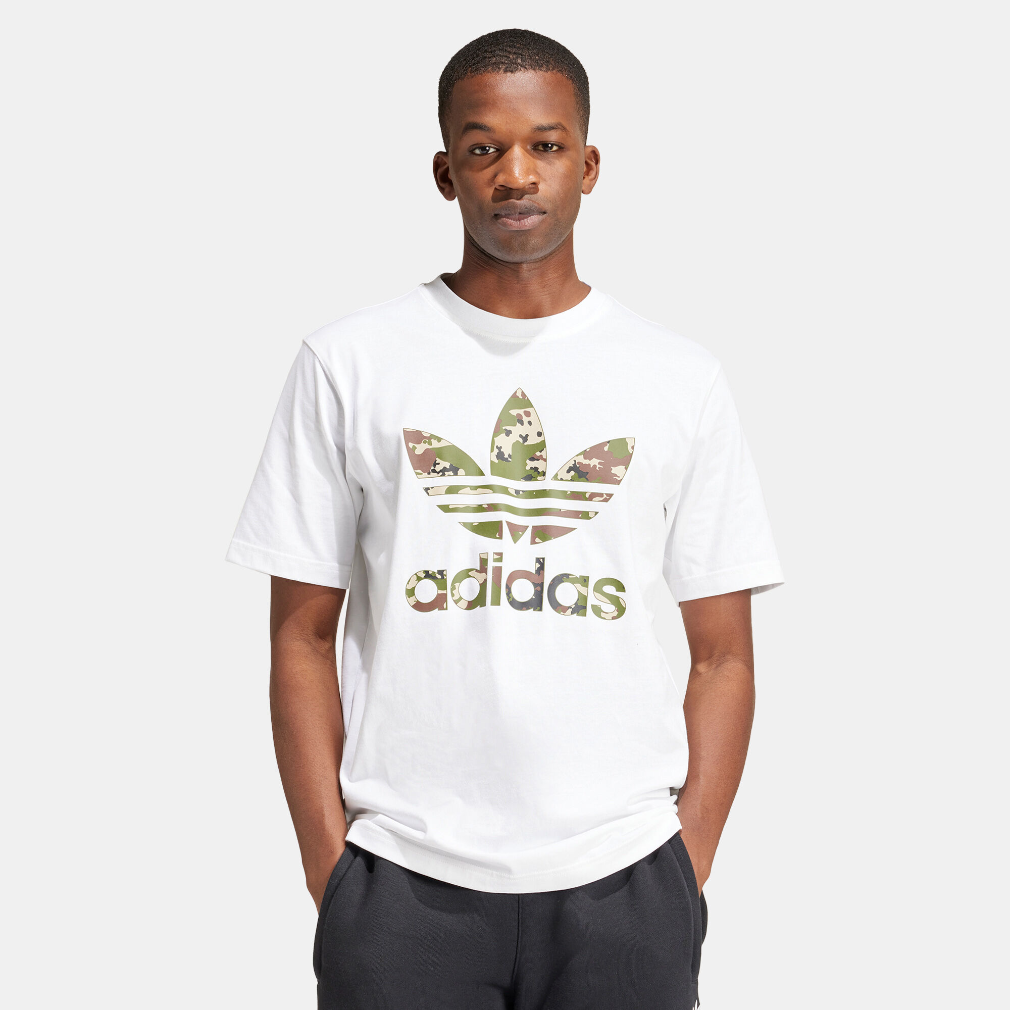 Adidas trefoil camo clearance
