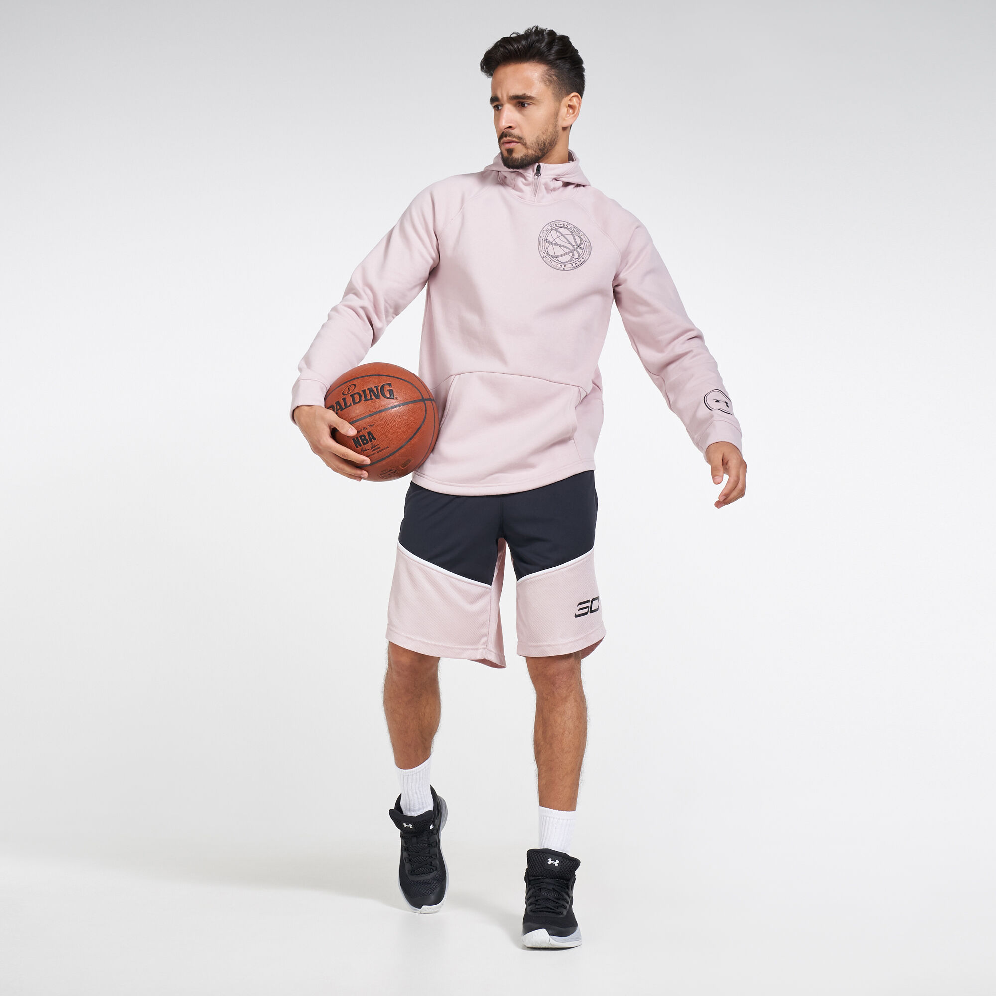 Buy Under Armour Men s SC30 Pi Day Hoodie Pink in Kuwait SSS
