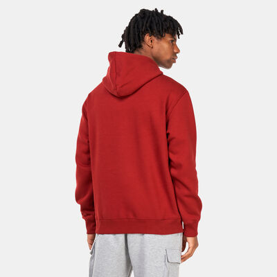 New Era Men's Heritage Oversized Hoodie Red
