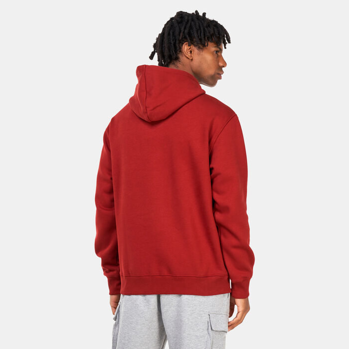 New Era Men's Heritage Oversized Hoodie Red image number 1