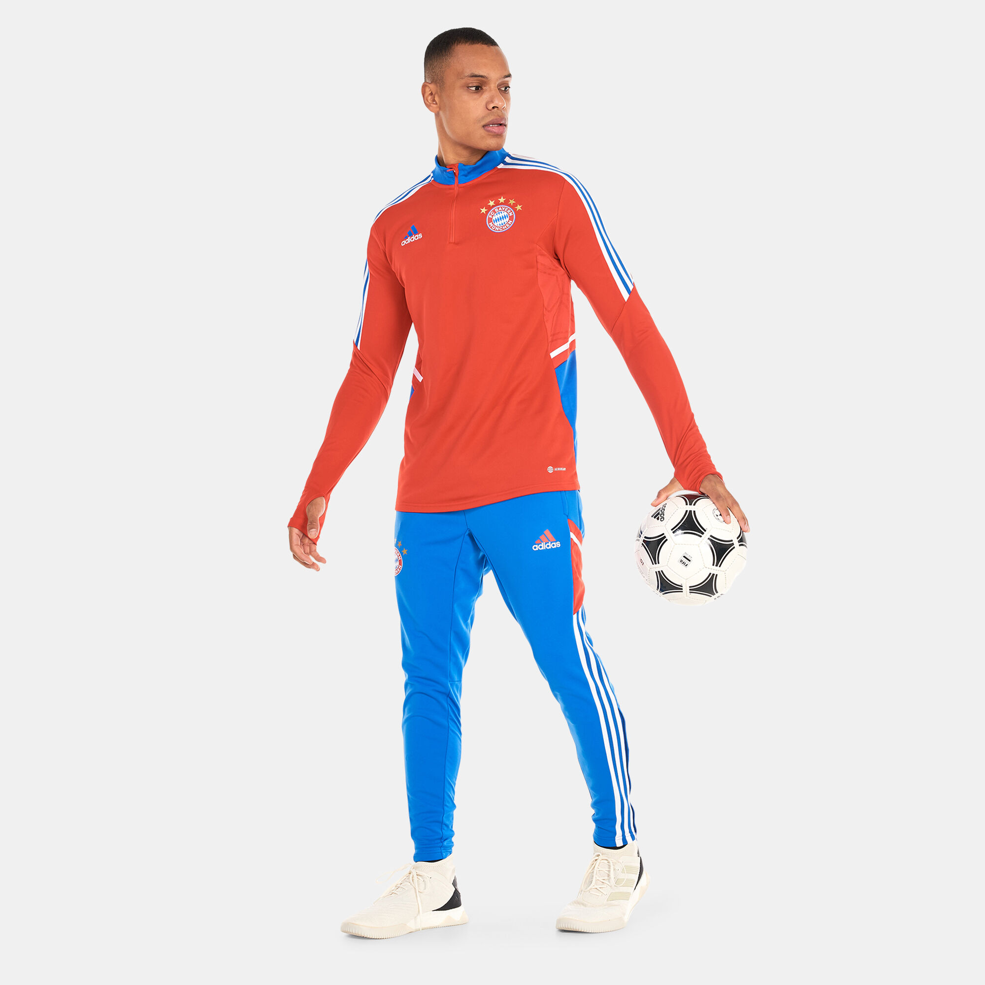 Buy adidas Men s FC Bayern Condivo 22 Training Top Red in Kuwait SSS