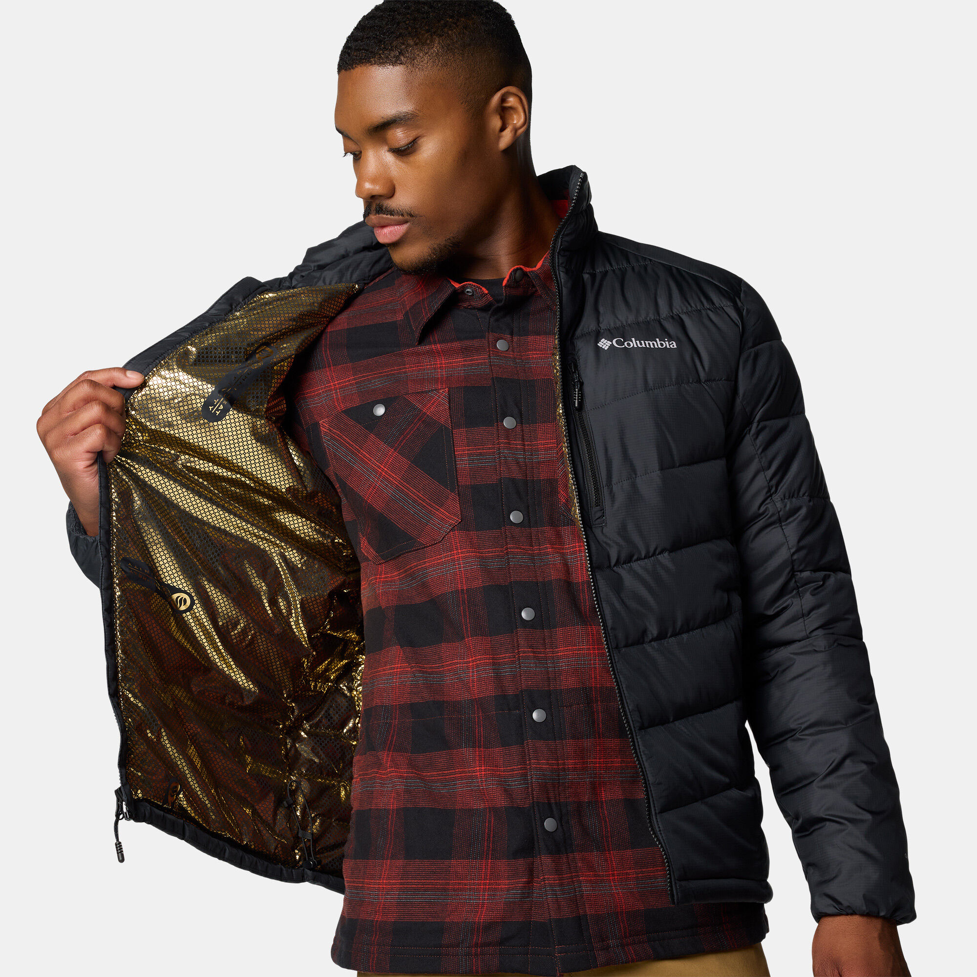 Men s Labyrinth Loop II Hiking Jacket Black Columbia in Kuwait SSS