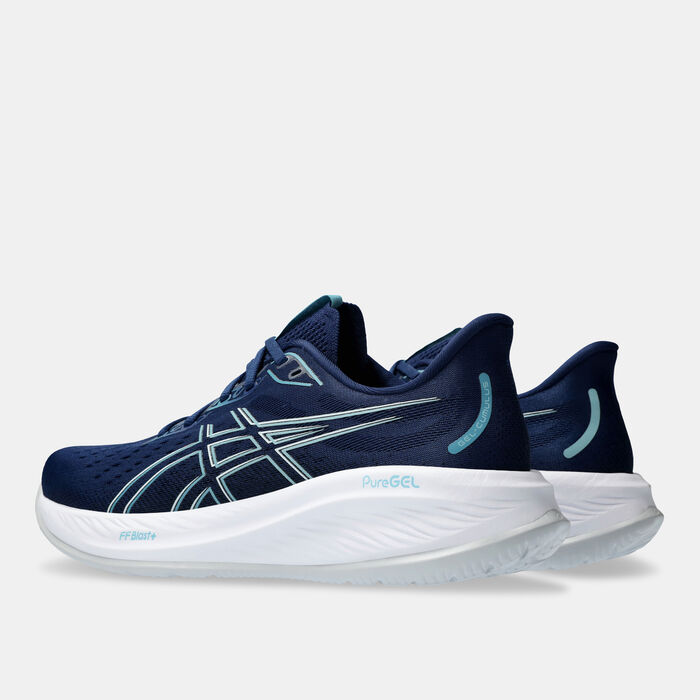 ASICS Men's GEL CUMULUS 26 Running Shoes Blue image number 2