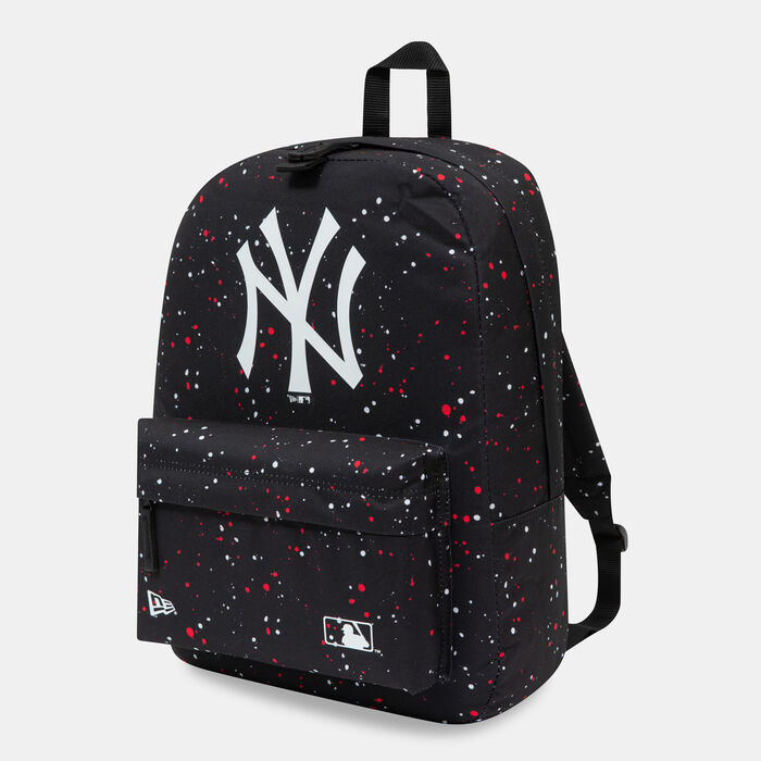 New Era New York Yankees Allover Print Stadium Backpack Black image number 2