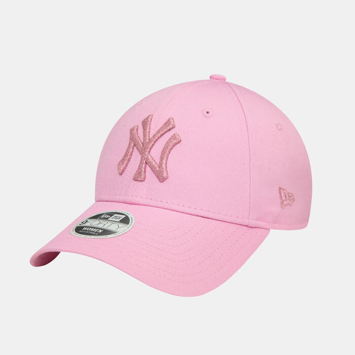 New Era Women's MLB New York Yankees Logo 9FORTY Cap Pink image number 2