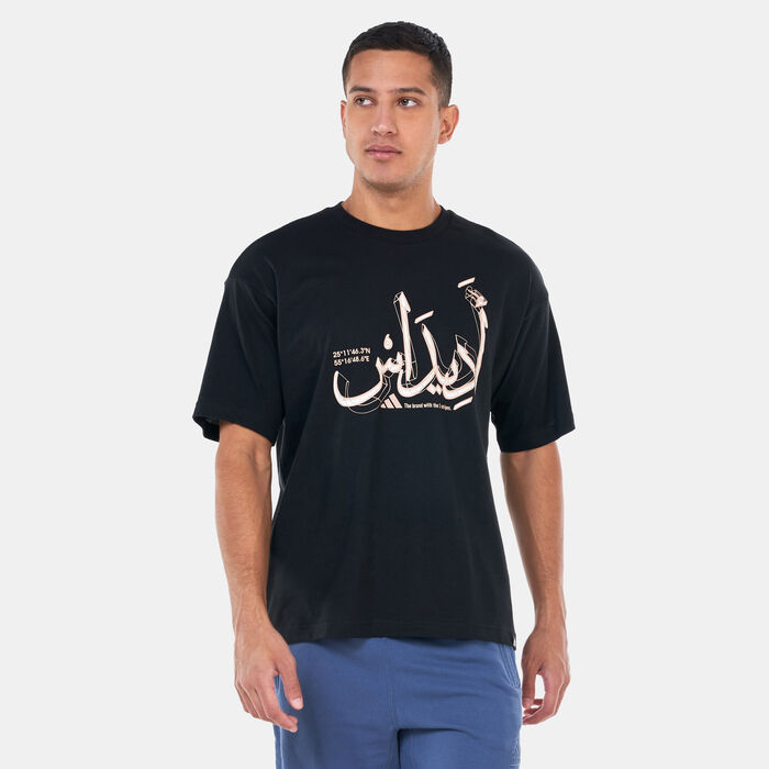 adidas Men's Dubai Graphic T-Shirt Black image number 0
