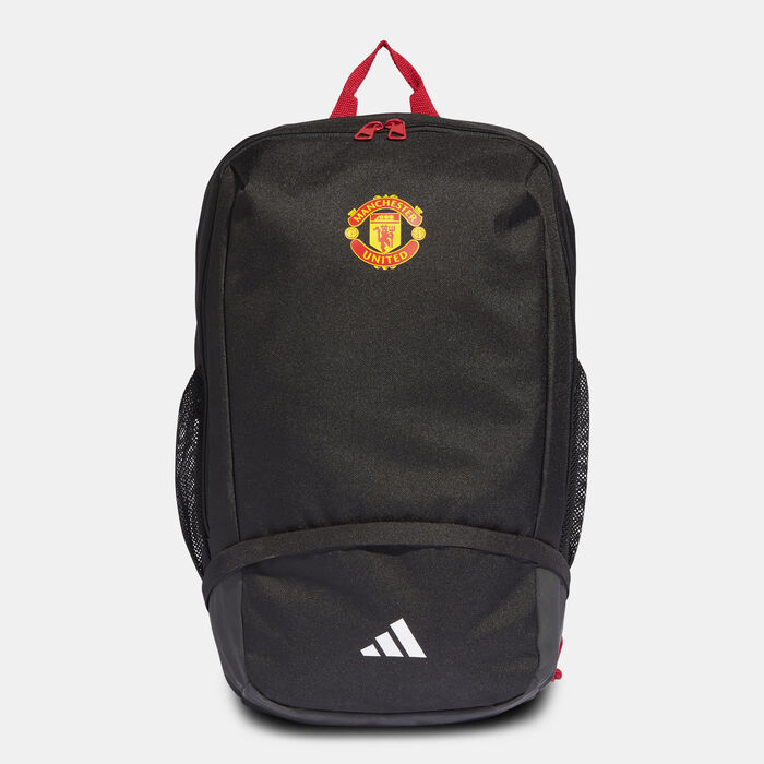 adidas Men's Manchester United Backpack Black image number 0