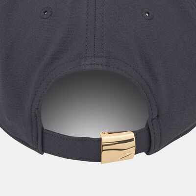 Nike Dri-FIT Club Structured Metal Logo Cap Black