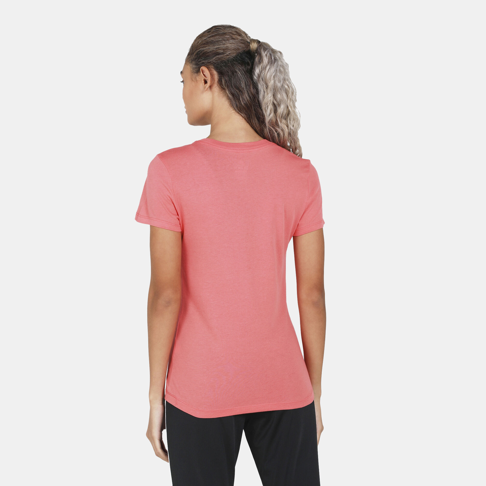 Women s Just Do It Slim T Shirt Orange Nike in Kuwait SSS