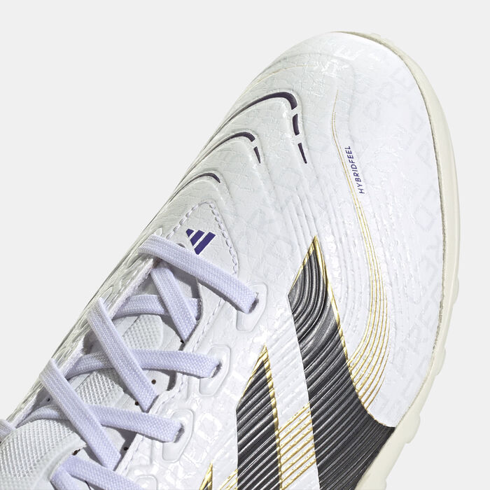 adidas Men's Predator League Turf Ground Football Shoes White image number 5