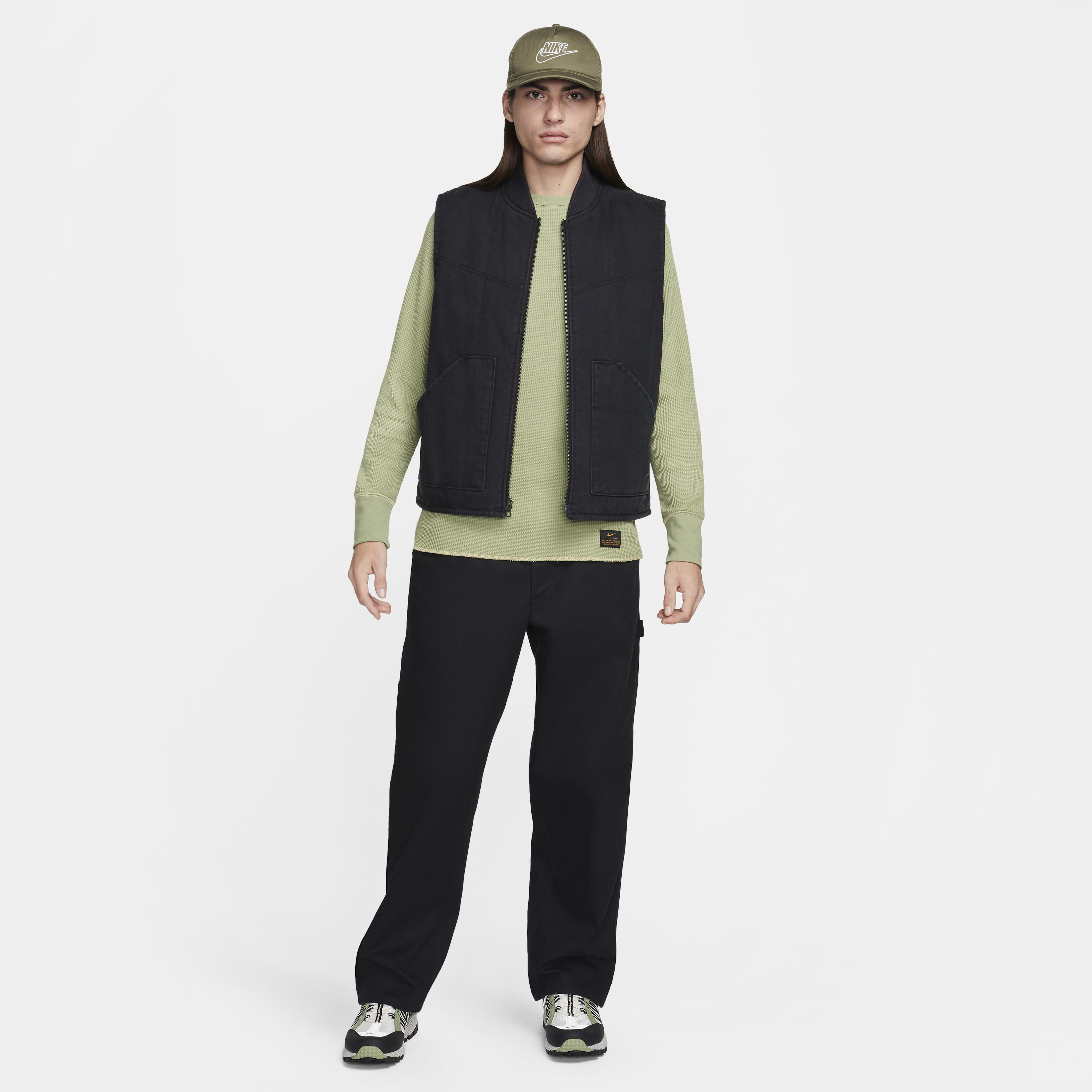 Mens nike hooded gilet store
