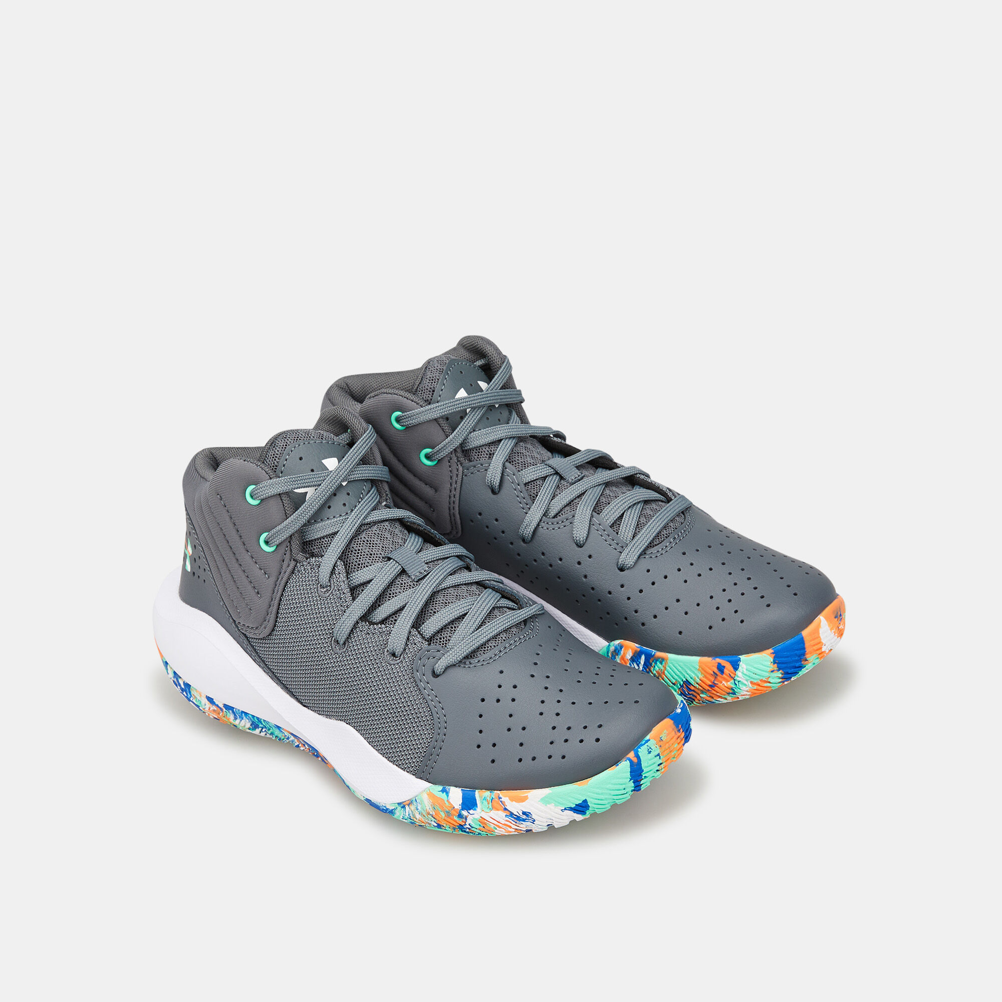 Under armour jet mid basketball shoes junior boys store