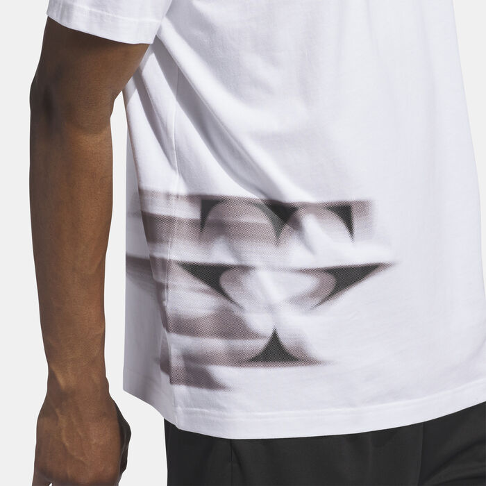adidas Originals Men's Trae Foundation T-Shirt White image number 3