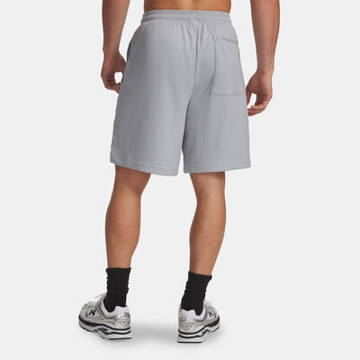 Under Armour Men's Rival Waffle Shorts Grey