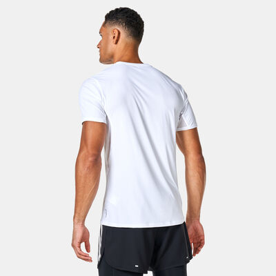 adidas Men's Adizero Essentials Running T-Shirt White