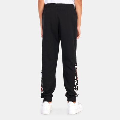 EA7 Emporio Armani Kids' Logo Series Sweatpants Black