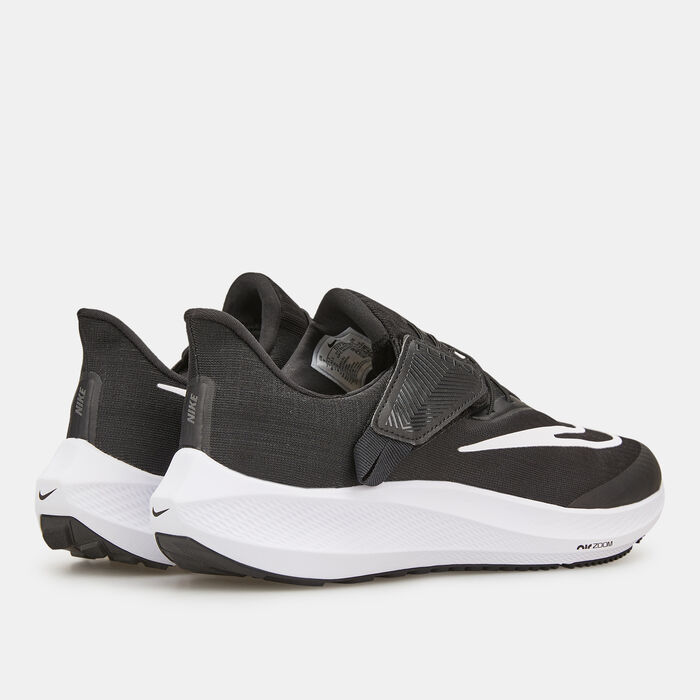 Nike Women's Pegasus FlyEase Easy On/Off Road Running Shoe Black image number 3