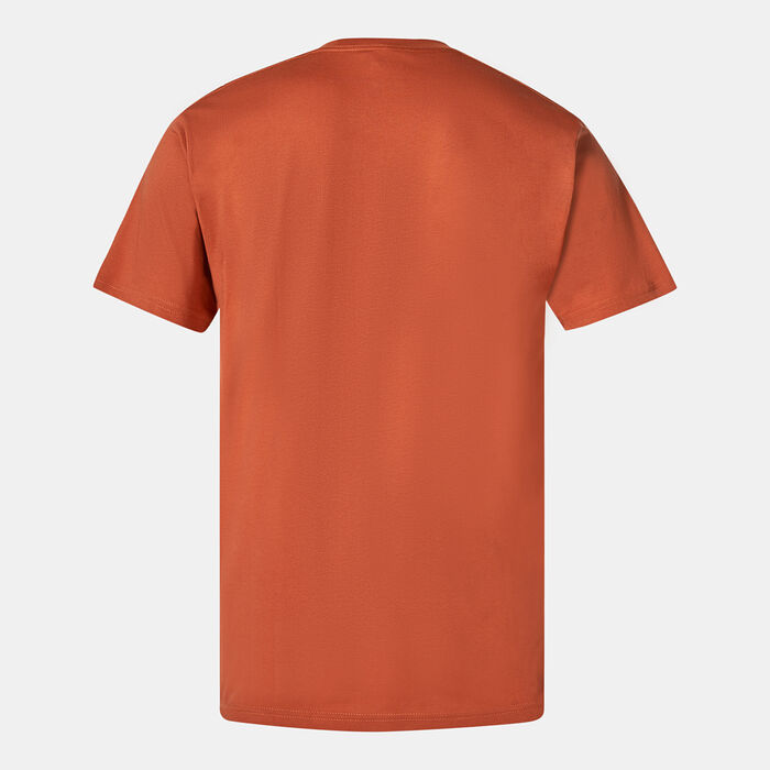 Vans Men's Left Chest Logo T-Shirt Orange image number 1