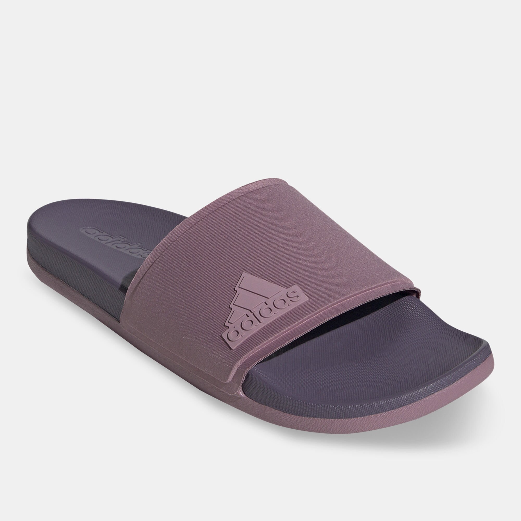 Cushioned adidas slides store