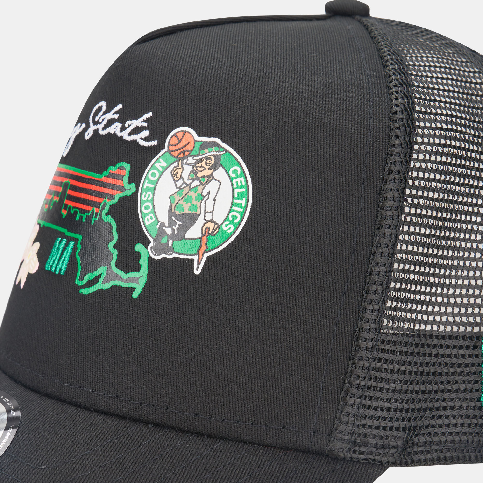 Boston celtics trucker hat shop