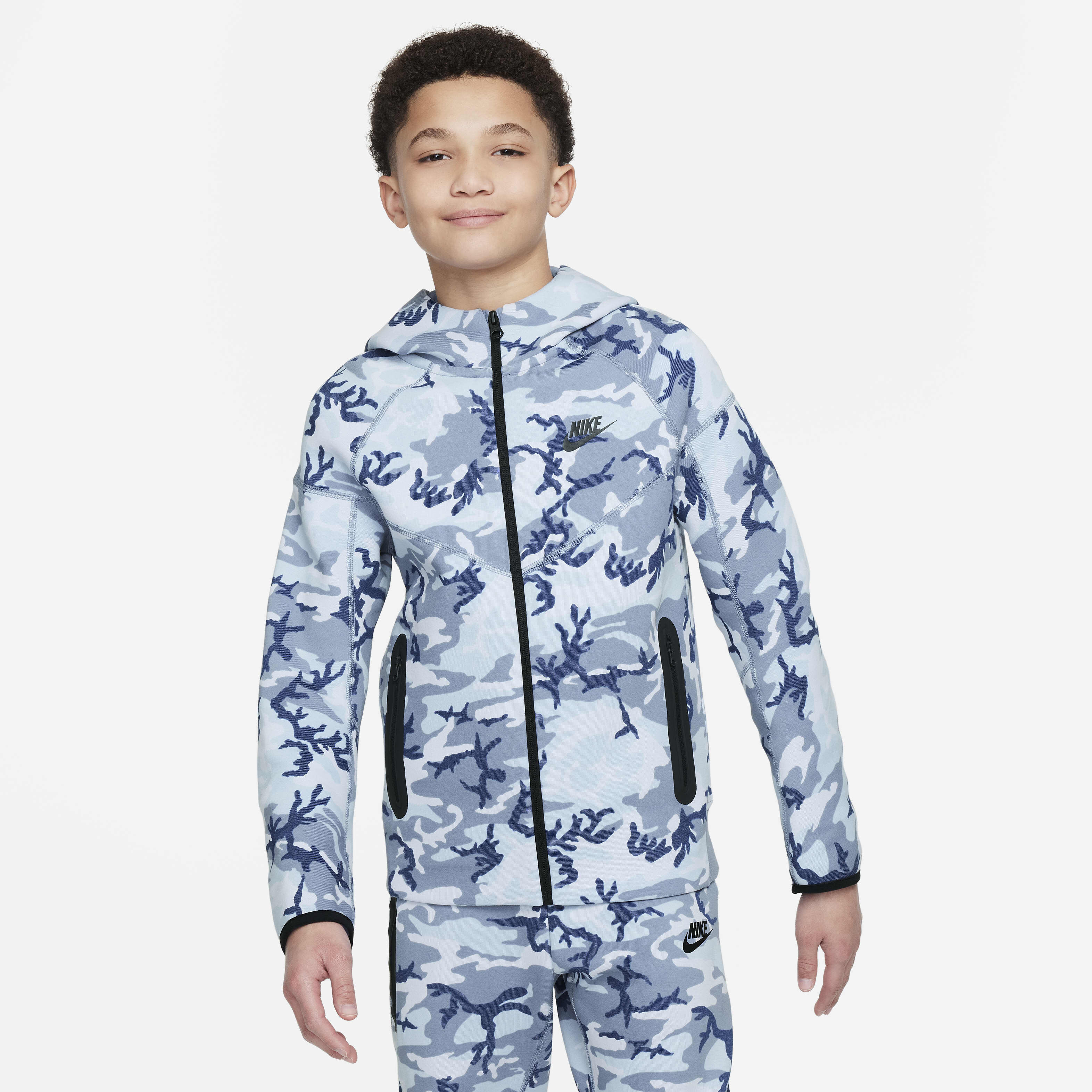 White camo nike hoodie on sale