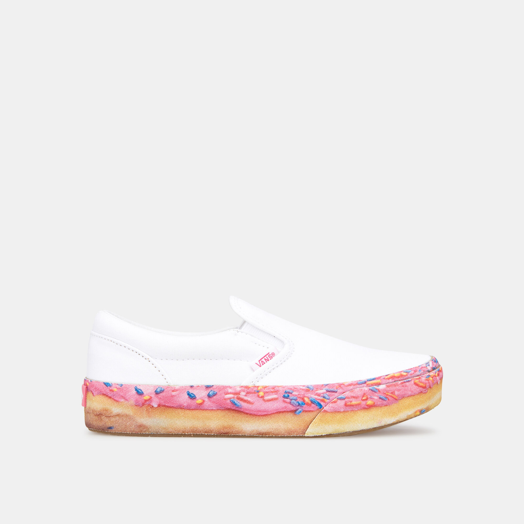 Donut vans hotsell slip ons