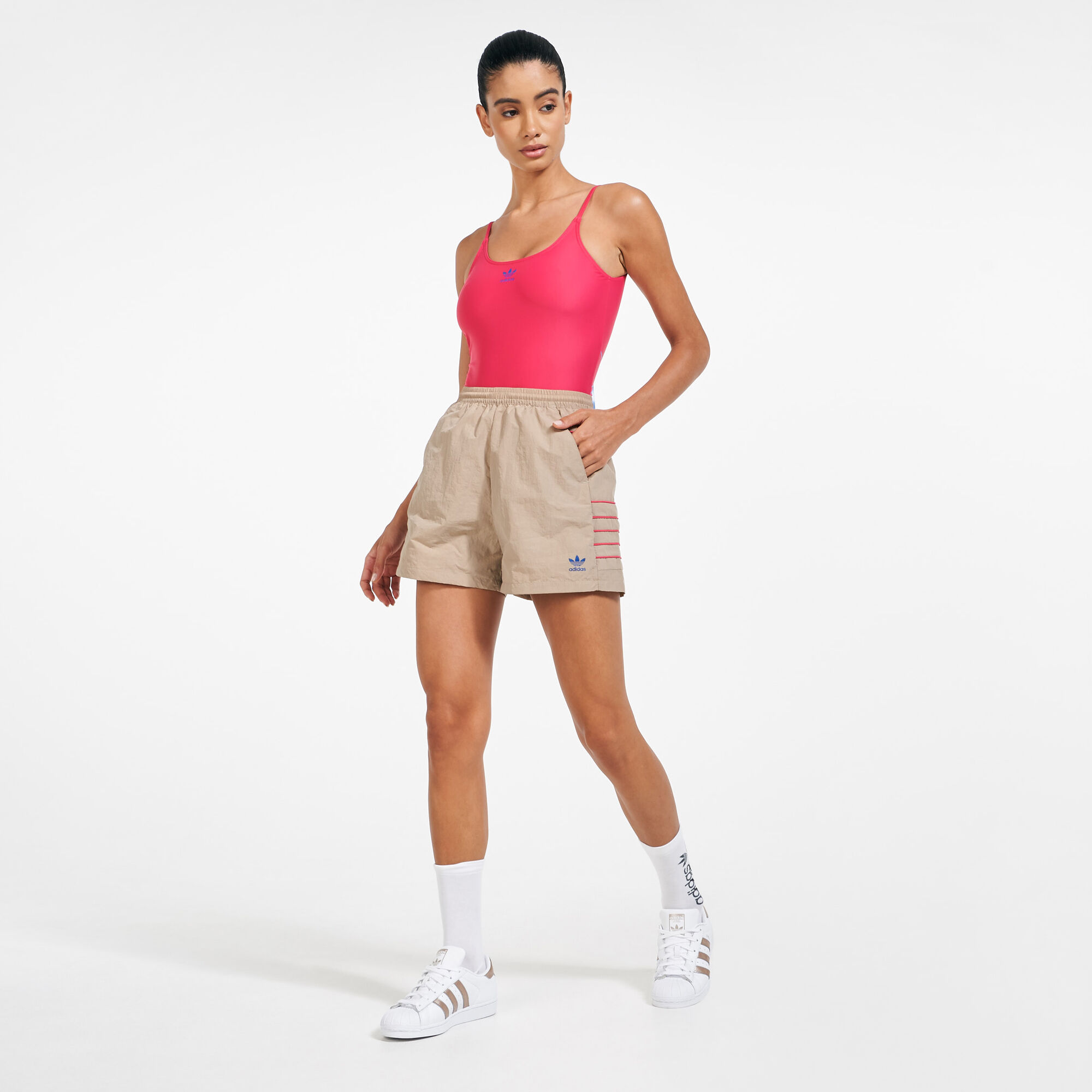 Large logo shorts on sale