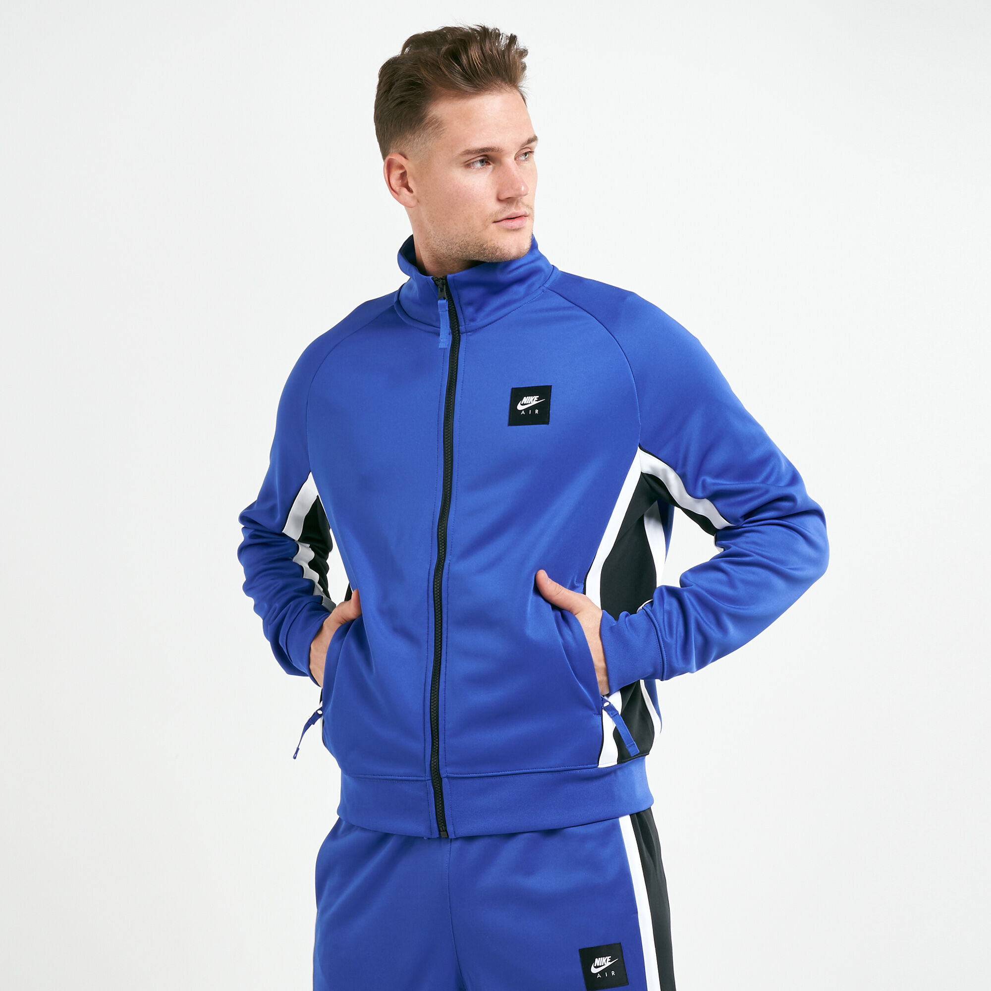 Buy Nike Men s Sportswear Air Full Zip Jacket Blue in Kuwait SSS