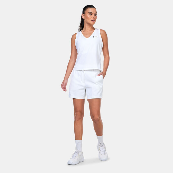 Nike Women's Dri-FIT Victory Golf Shorts White image number 2