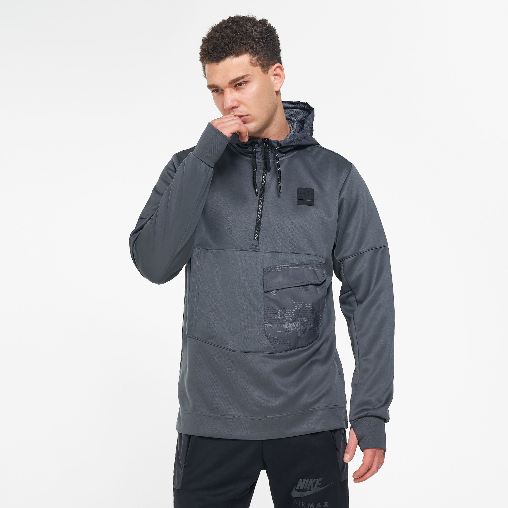 Men s Air Max Half Zip Hoodie