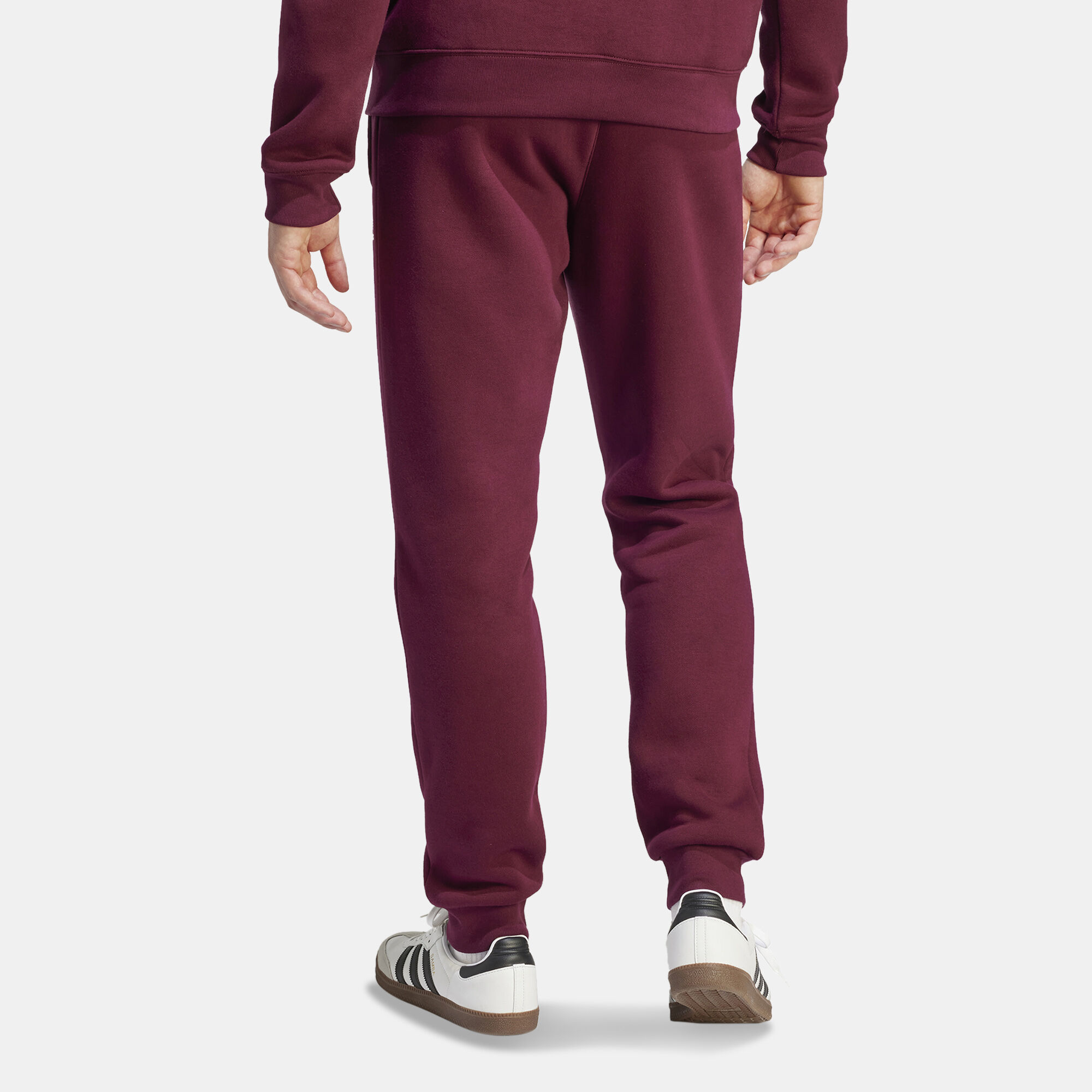 Men s Trefoil Essentials Pants Maroon adidas Originals in Kuwait SSS