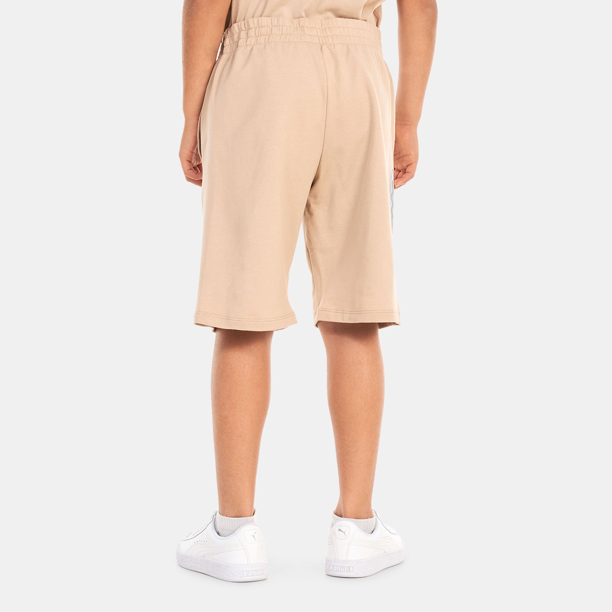 Buy EA7 Emporio Armani Kids 7 Lines Shorts Beige in Kuwait SSS