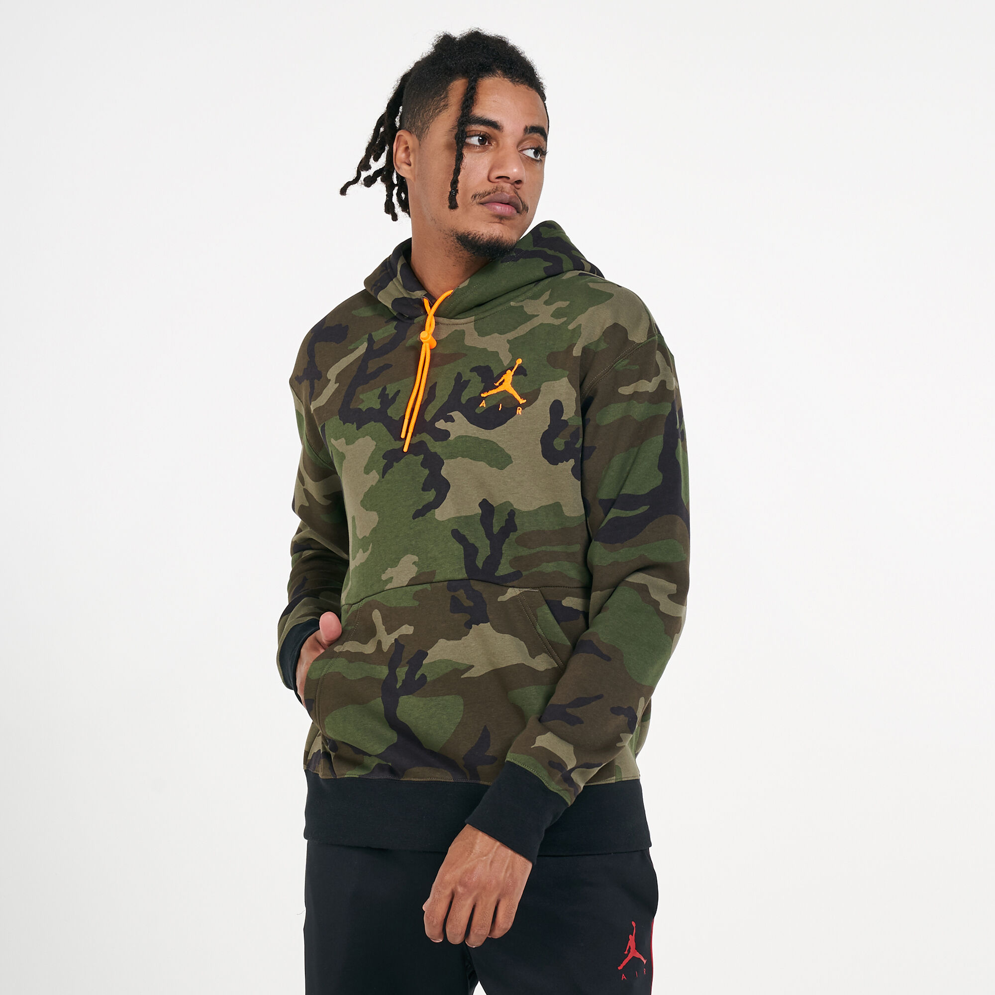 Camouflage fleece hoodie online