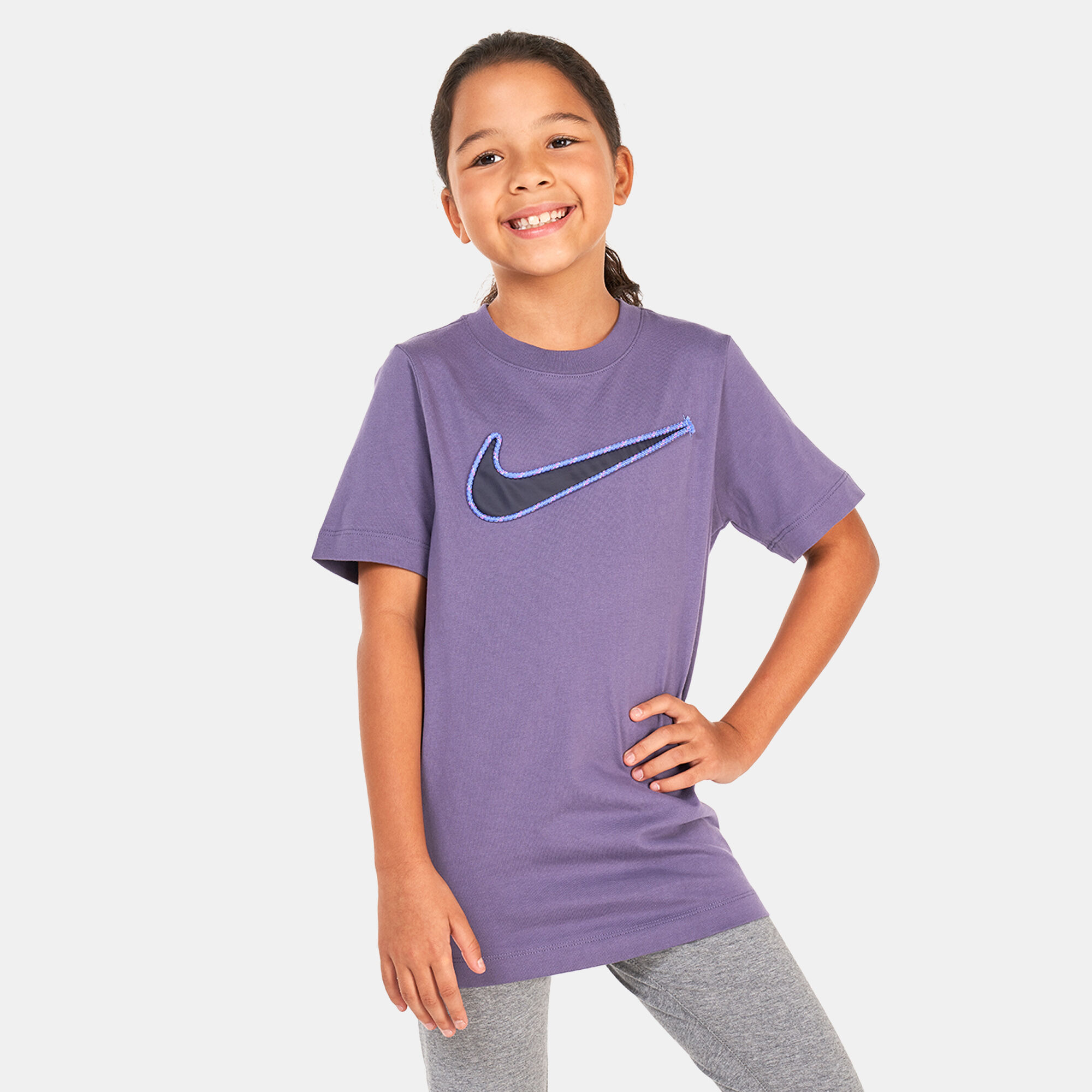 Boys purple nike discount