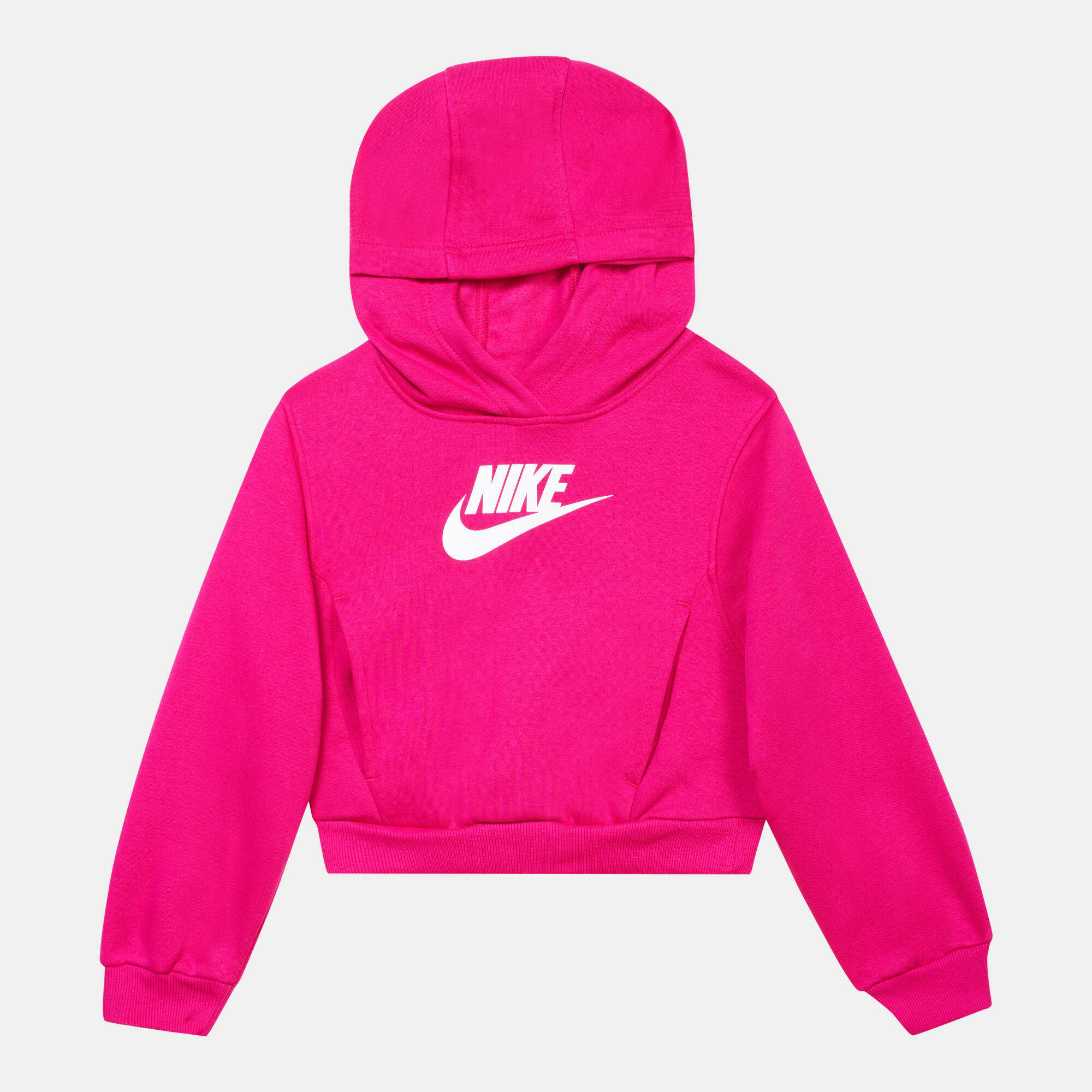 Nike club pullover hoodie pink and blue clearance