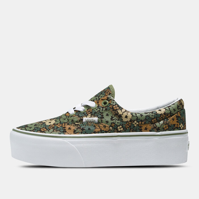 Vans Women&rsquo;s Era Stackform Shoes Green image number 0