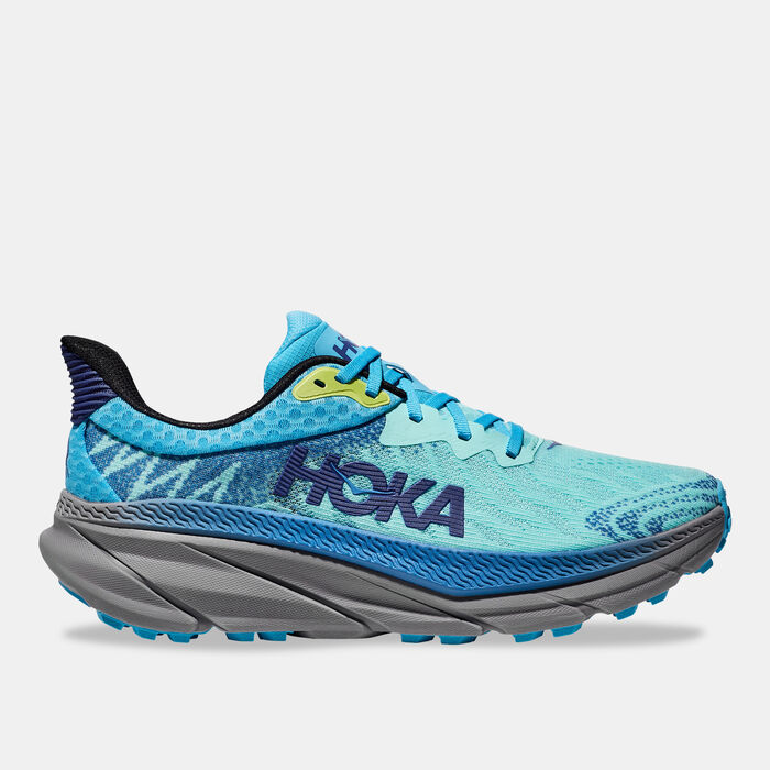HOKA Men's Challenger 7 Versatile Running Shoe Blue image number 0