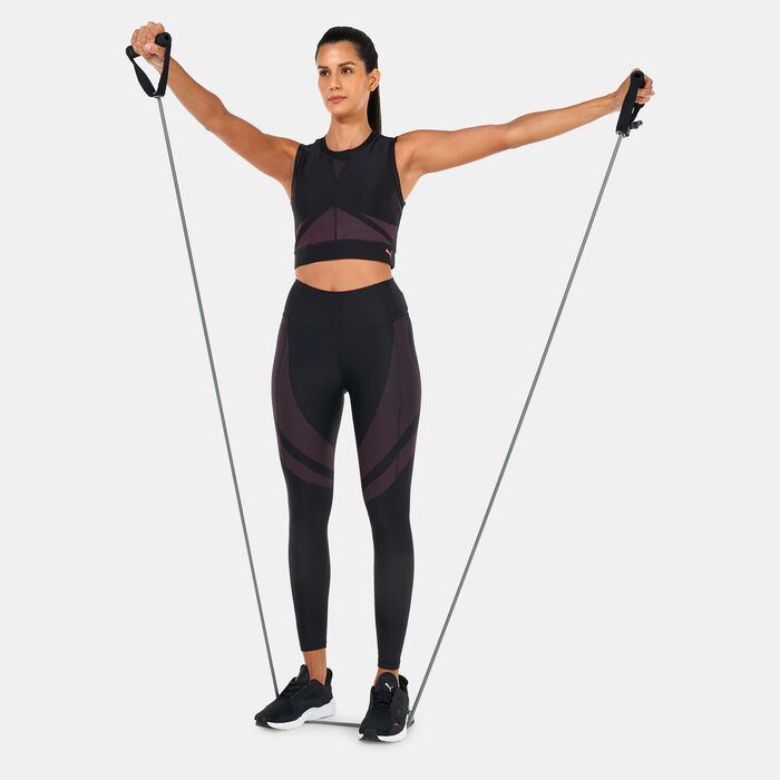 PUMA Women's Eversculpt Fitted Training Tank Top Black image number 2