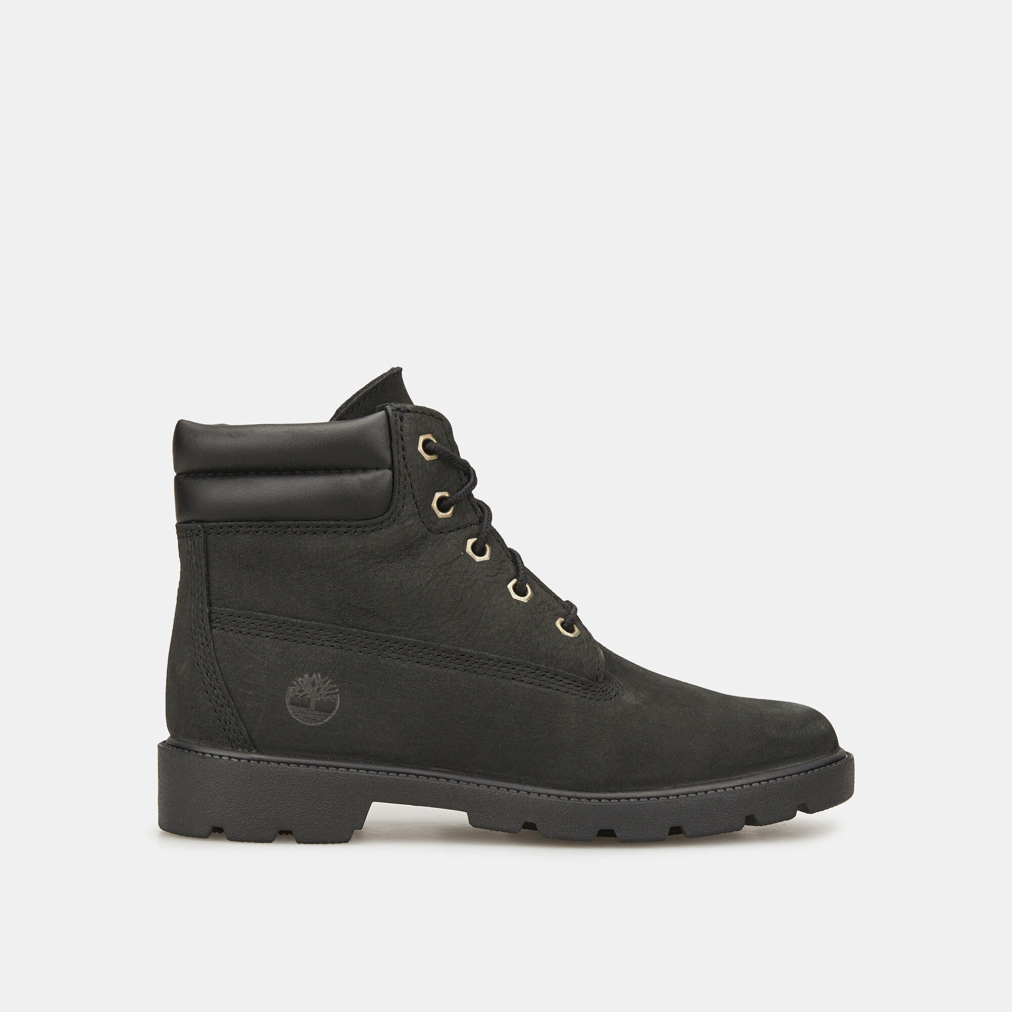 Kids 6 Inch Water Resistant Basic Boot Black Timberland in Kuwait SSS
