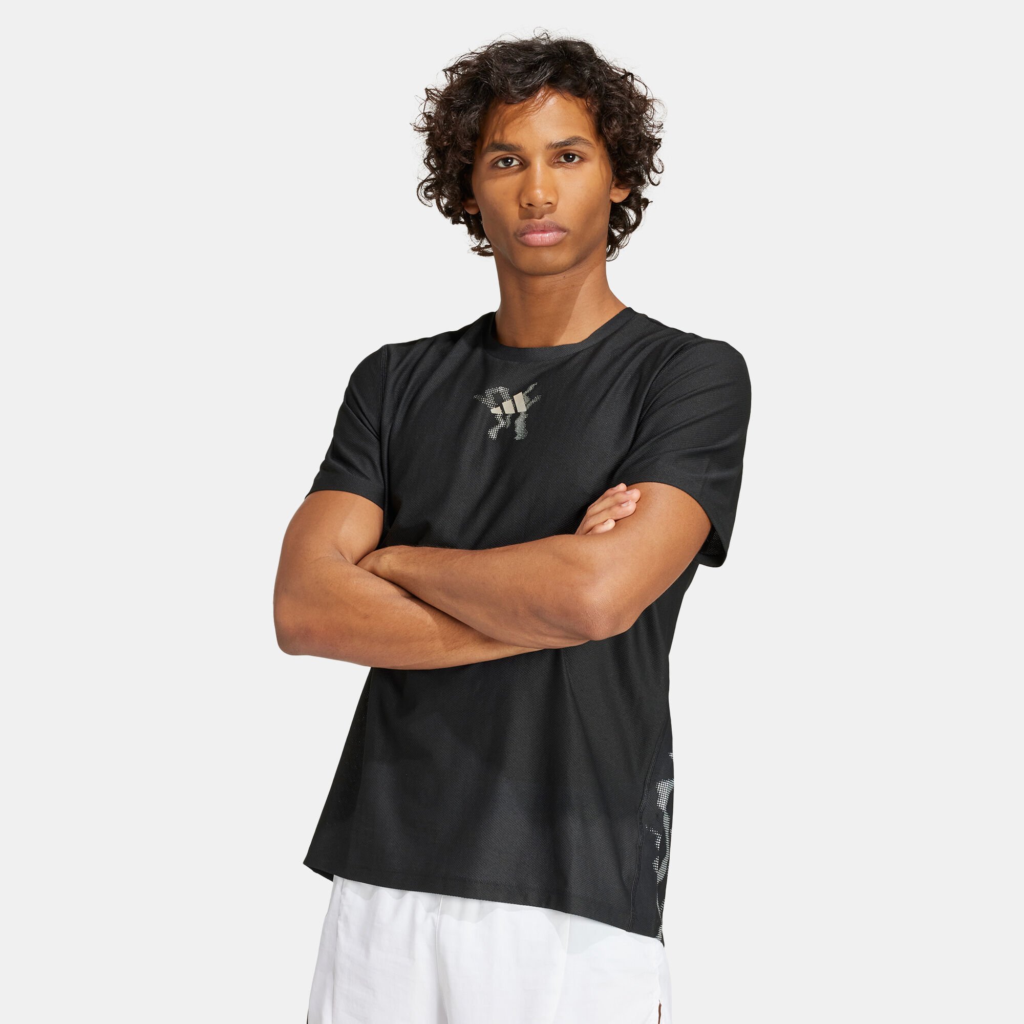 Men s Ultimate UB Graphic Running T Shirt Black adidas in Kuwait SSS