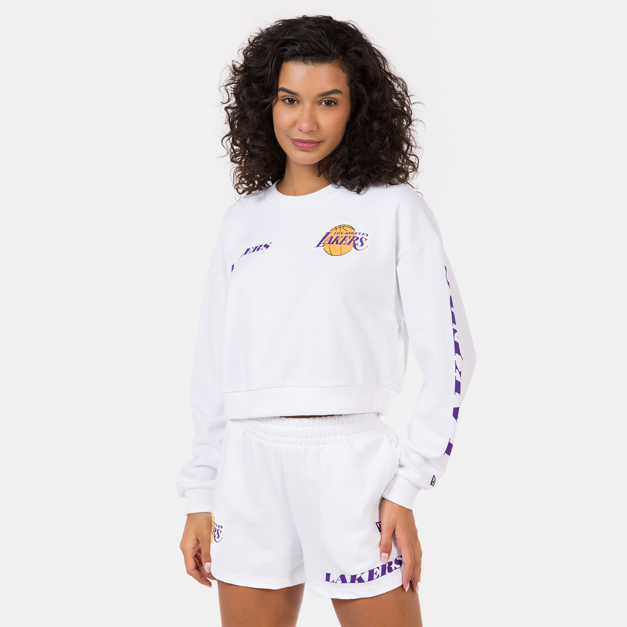 Lakers women's sweatshirt clearance