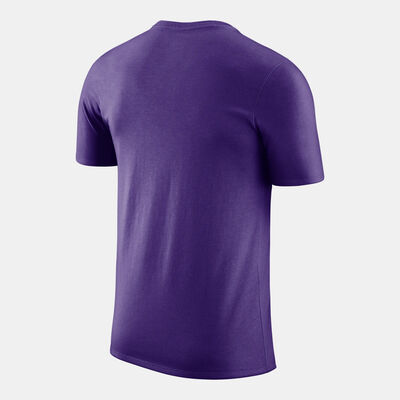 Nike Men's NBA Los Angeles Lakers Essential T-Shirt Purple