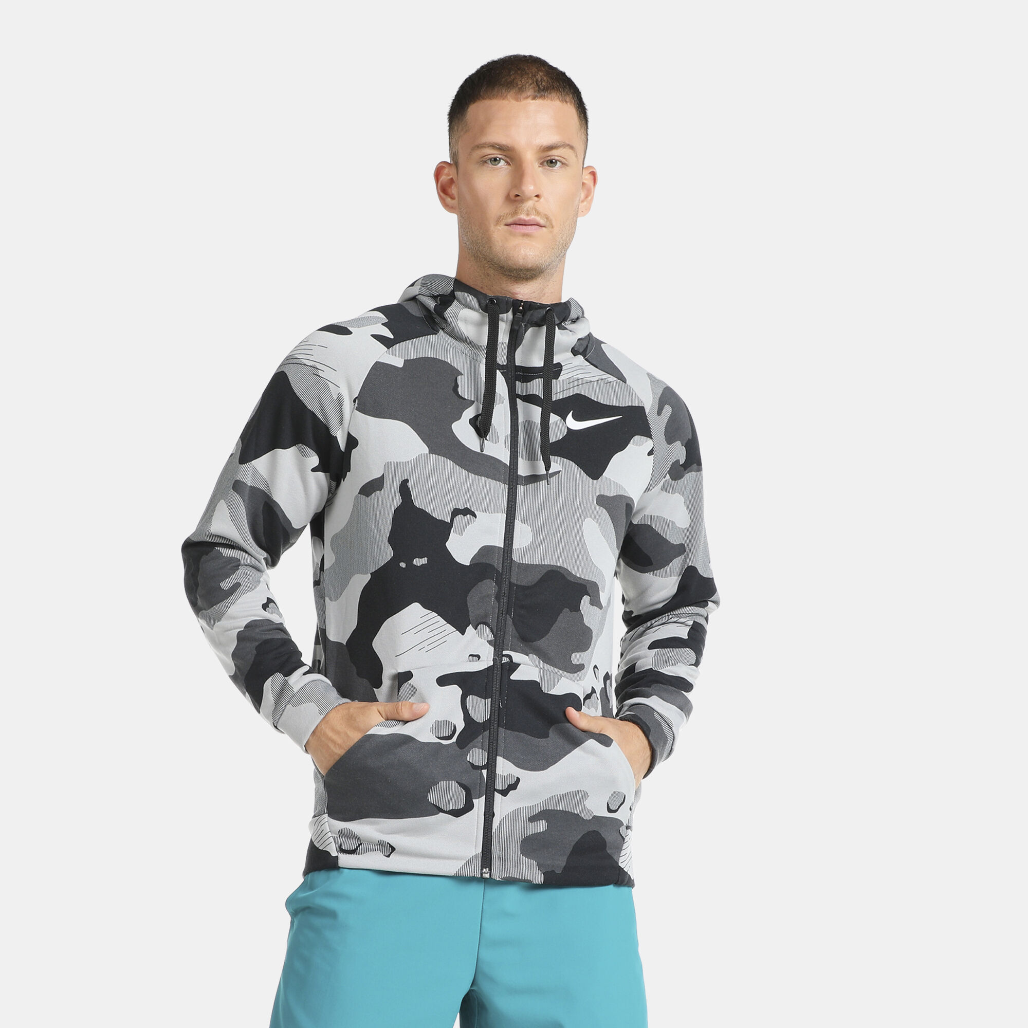 Nike dry camo sales hoodie